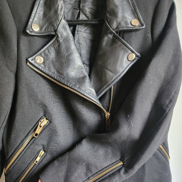 Zara Basic Moto Jacket - Picture 4 of 5
